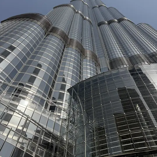 Burj Khalifa exterior cladding